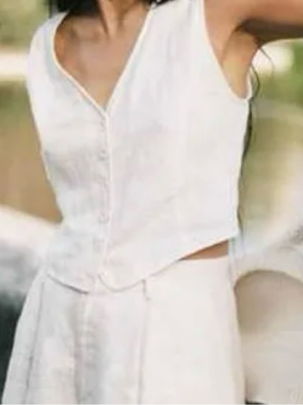 Ozma Linen Vest